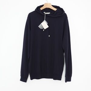 NWT Filippo De Laurentiis 100% Cotton Men Dark Blue Sweatshirt/Hoodie US L/EU 52